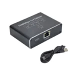Mini Switch Portátil / RJ45 Splitter 1x4 Portas Gigabit USB-C