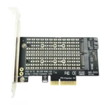Placa PCI-E 3.0 Para SSD M2 NVME 2x Slot