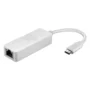 Adaptador USB-C Ethernet RJ45 Gigabit D-Link Branco DUB-E130