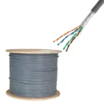 Bobine Cabo de Rede FTP CAT6 24AWG 305M D-Link Cinza NCB-C6SGRYR-305-24