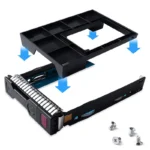 HDD Tray Caddy Hybrid 3.5" to 2.5″ BC LFF SAS SSD for HPE Server G9 e G10 774026-001 651314-001