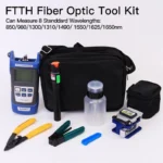 Kit de Ferramentas de Fibra Óptica FTTH 9Pcs FC-6S / CFS-3