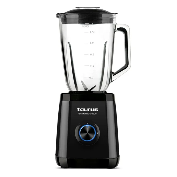 Liquidificador Tauros Optima Nero 1500W 1.5L Preto 8414234124739