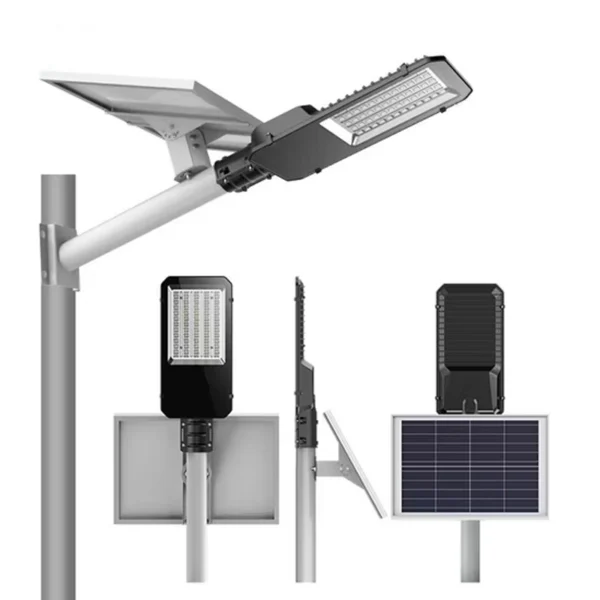 Luminaria LED Solar Wintech Poste Exterior 20W IP65 GMXS-B-20W