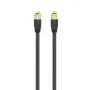 Patch Cord CAT8.1 S/FTP AWG 26/7 CU LSZH 3M 40Gbps Ewent Preto IM1191
