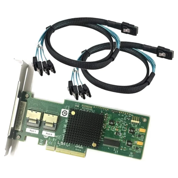 Placa PCI-E Controladora RAID LSI 9200-8i 8 Portas SATA/SAS 6Gbps