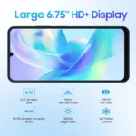 Smartphone Blackview Color 8 6.75" 8GB 128GB Azul 6931548317005