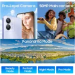 Smartphone Blackview Color 8 6.75" 8GB 128GB Azul 6931548317005