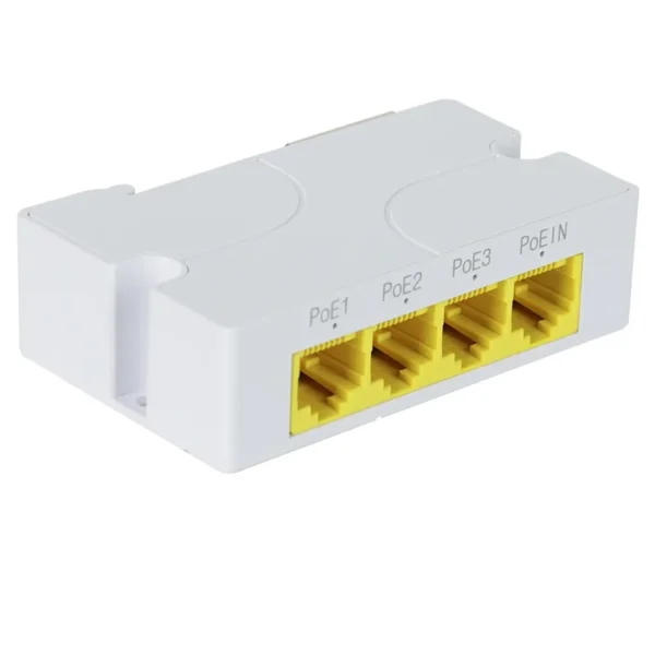 Switch POE Extender/Splitter 4 Portas Gigabit Indoor