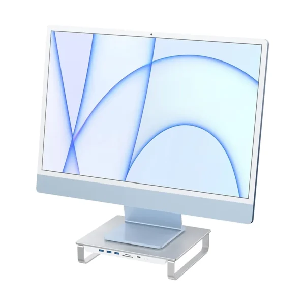 USB-C Hub / Docking Stand 3xUSB-A 3.1 SD Card 3xUSB-C 1x2.5" HD 1xM.2 SSD Aluminio