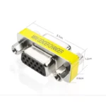 Adaptador Extensor VGA Fêmea/Fêmea 15Pin D-Sub SVGA