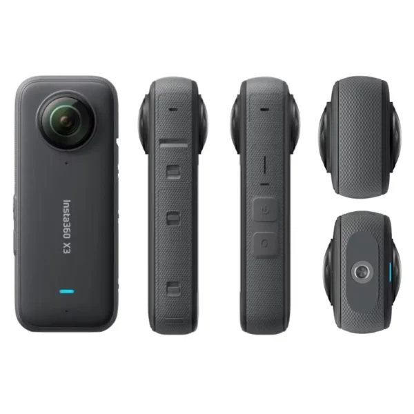Câmara de Acção Insta360 X3 5.7K - Prova de Água + Kit de Acessórios 50-em-1