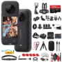 Câmara de Acção Insta360 X3 5.7K - Prova de Água + Kit de Acessórios 50-em-1