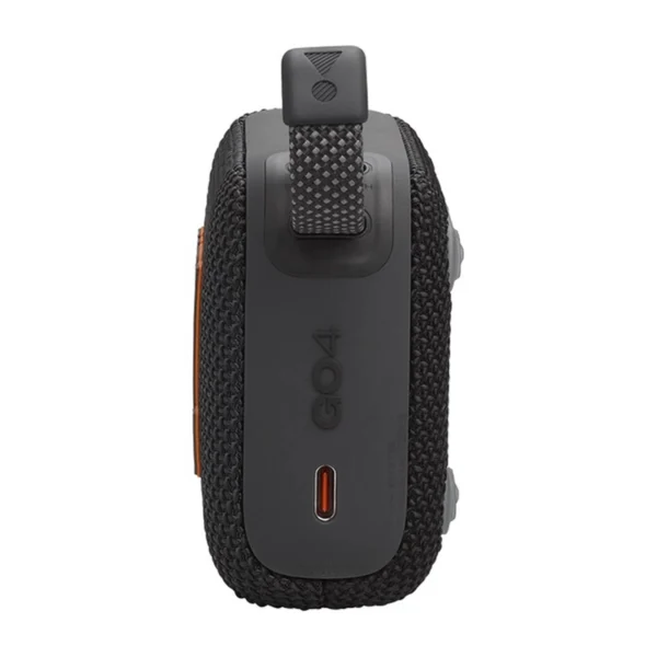 Coluna Bluetooth Portátil JBL Go 4 Resistente à Água e Pó Preta JBLGO4BLK