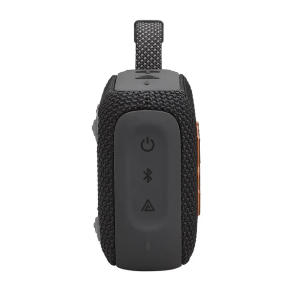 Coluna Bluetooth Portátil JBL Go 4 Resistente à Água e Pó Preta JBLGO4BLK
