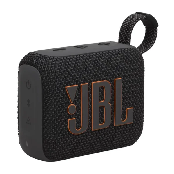 Coluna Bluetooth Portátil JBL Go 4 Resistente à Água e Pó Preta JBLGO4BLK
