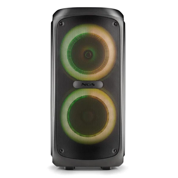 Coluna Bluetooth Portátil NGS Wildtemper 200W TWS/USB/AUX LED RGB 435430625837