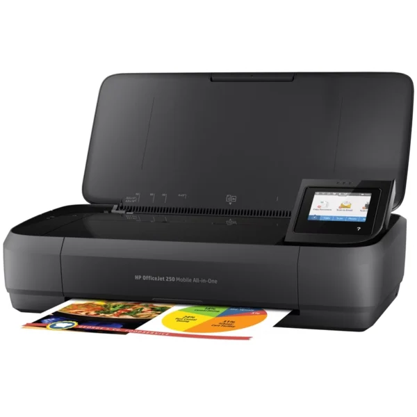 Impressora Portátil HP OfficeJet 250 Mobile All-in-One 9PPM Recarregável CZ992A