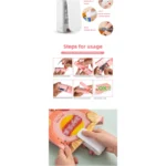 Mini Selador Térmico de Plásticos, Embalagens, Saquetas, Pacotes