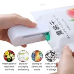 Mini Selador Térmico de Plásticos, Embalagens, Saquetas, Pacotes