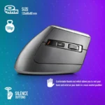 Rato Sem Fios NGS Evo Karma Ergo 3200 DPI Recarregável RGB 435430621259