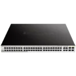 Switch D-Link DGS-1210-52MP 52 Portas Gigabit PoE 370W Smart Managed Switch D-Link DGS-1210-52 52 Portas Gigabit Smart Managed