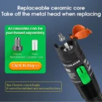 Testador de Fibra Óptica FTTH Pen Laser Tester, FC, LC 1mw 5KM