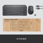 Kit Teclado + Rato Logitech MX Keys Mini Graphite 920-011048