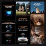 Câmara de Acção DJI Osmo Pocket 3 Gimbal Camera 2" Rotating TS 4K CP.OS.00000301.01