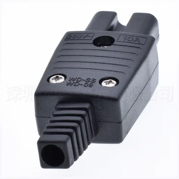 Conector Plugue C14/C15 10A 250V AC 3 Pinos 2500W IEC320