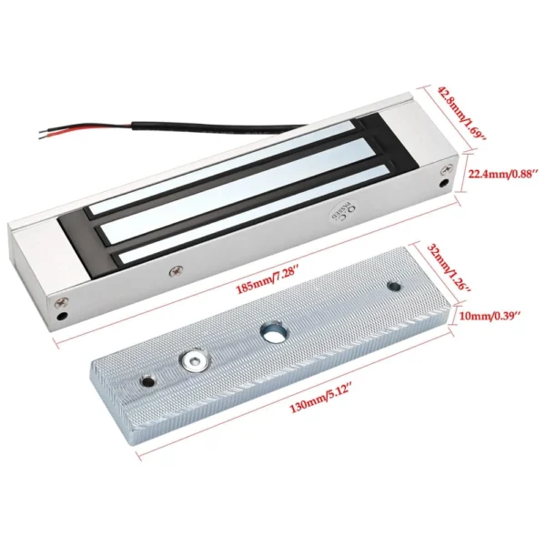 Fechadura Magnética Electrônica M280C 280Kg