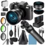 Kit Câmara Digital NBD S100 Pro 4K 48MP 60FPS WiFi Autofocus
