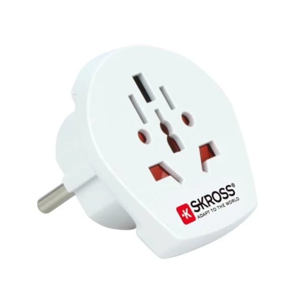 Adaptador de Tomada Universal Para Schuko SKROSS 1500211-E SKR1500211