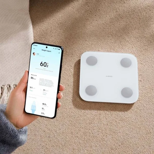 Balança Xiaomi Mi Smart S400 Branca Bluetooth 5.0 BHR7793GL