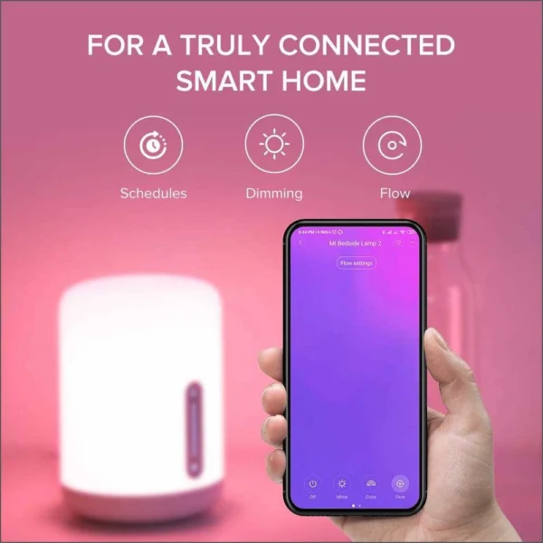 Candeeiro LED Inteligente Xiaomi Mi Bedside Lamp 2 MUE4093GL