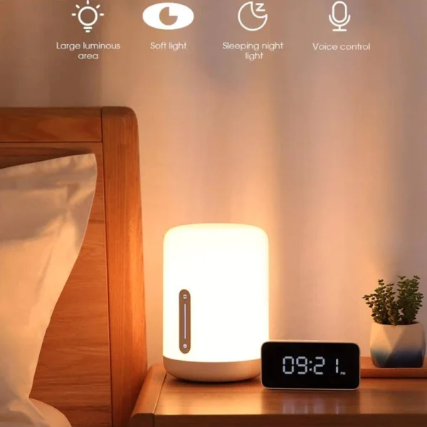 Candeeiro LED Inteligente Xiaomi Mi Bedside Lamp 2 MUE4093GL