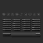Kit de Chaves de Fendas Xiaomi Mi Precision Screwdriver 26 em 1 BHR4680GL