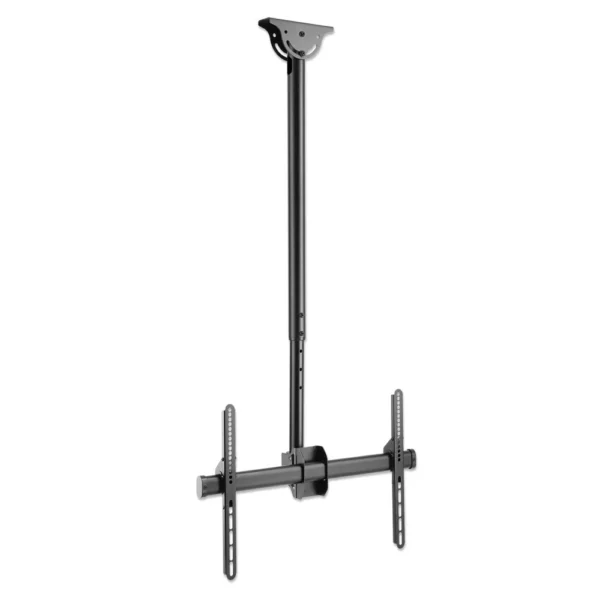 Suporte de TV Para Teto Manhattan 462204 37" a 70" 50Kg Ajustável 360º Preto