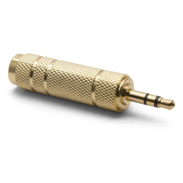 Adaptador de Áudio 6.5mm Fêmea para 3.5mm Macho 6.5MM/3.5MM Adaptador de Áudio 6.5mm Fêmea para 3.5mm Macho 6.5MM to 3.5MM