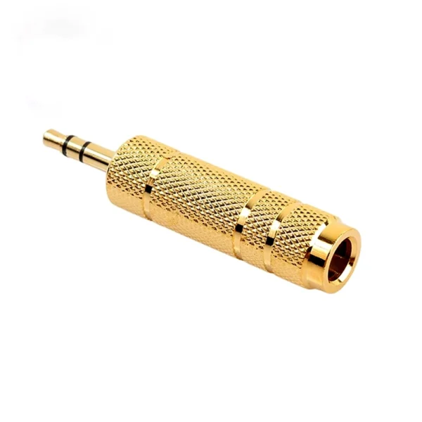 Adaptador de Áudio 6.5mm Fêmea para 3.5mm Macho 6.5MM/3.5MM Adaptador de Áudio 6.5mm Fêmea para 3.5mm Macho 6.5MM to 3.5MM