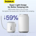 Bomba De Ar Portátil Baseus 240L/Min 6932172635008 Baseus PocketGo Portable Air Pump