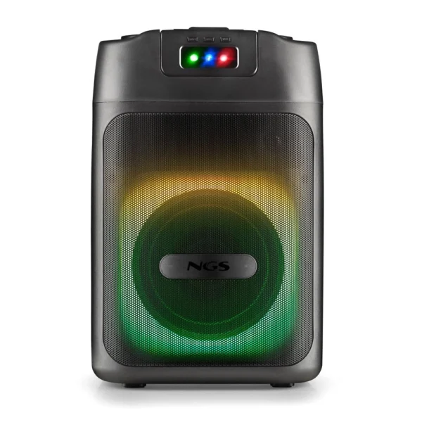 Coluna Bluetooth Portátil NGS Wild Club 80W Preta 435430625813