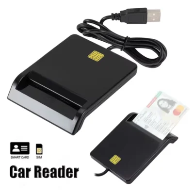 Leitor de Smart Card DNIE ATM CAC IC ID Windows