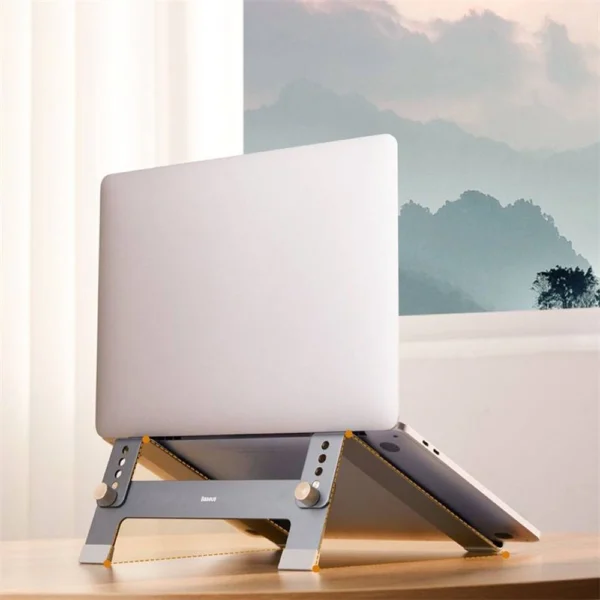 Suporte Para Laptop Baseus Stand 4-Gear Ajustável Cinzento Espacial 6932172630454