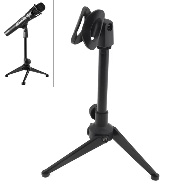 Suporte Universal Para Microfone, Tripé De Mesa, Ajustável MIC DESK TRIPOD