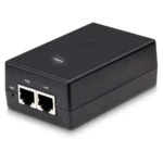 Adaptador PoE Ubiquiti 24VDC 12W Gigabit Preto POE-24-12W-G