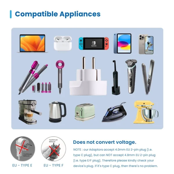 Adaptador de Tomada Universal Ewent (EU, EUA, AUST, UK) 16A 4000W EW1480