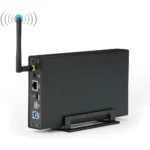 Caixa para Disco Externo 2.5"/3.5" NAS Ethernet Wi-Fi USB 3.0