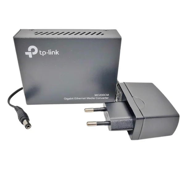 Conversor de Mídia Óptica TP-Link MC200CM SC Multimodo RJ45 550M