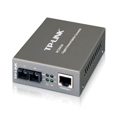 Conversor de Mídia Óptica TP-Link MC200CM SC Multimodo RJ45 550M